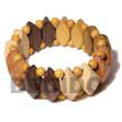 Natural 4 wood type diamond Wooden Bangles Wooden Bangles
