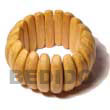 elastic nangka wood bangle Wooden Bangles