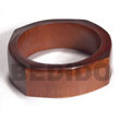 Natural Chunky Elvira Natural Wood Wooden Bangles Wooden Bangles