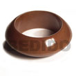 Natural Chunky Nikki Saucer Natural Wooden Bangles Wooden Bangles