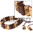 Natural natural bamboo with burning Wooden Bracelets Wooden Bracelets