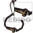 Natural macramie wooden cross Wooden Bracelets Wooden Bracelets
