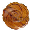 Natural wood rose 35mm pendants Wooden Pendant Wooden Pendant