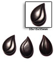 Natural camagong teardrop pendants Wooden Pendant Wooden Pendant
