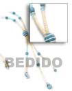 3 tassel necklaces 2 rows / 3 rows