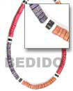 coco heishe combination necklace