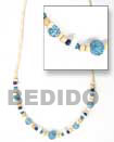 coco and limestone necklace Natural Combination Necklace