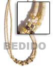 3 rows necklaces 2 rows / 3 rows