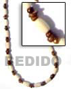 rice beads white necklace Natural Combination Necklace