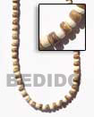 4-5 mm coco pukalet tiger necklace