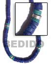 4-5 mm coco heishe Natural Combination Necklace