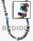 4-5 mm coco pukalet Natural Combination Necklace