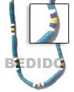 4-5 mm coco heishe Natural Combination Necklace