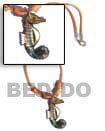 sea horse pendant w/ Natural Combination Necklace