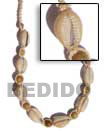 macramie cut sigay necklace Natural Combination Necklace