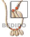 Natural 4-5 mm coco bleach Natural Combination Necklace