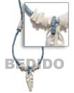 2-3 mm heishe natural coco necklace