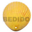piktin clam dyed in Shell Pendant