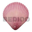 piktin clam dyed in Shell Pendant