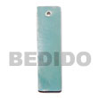 blue  hammershell bar Shell Pendant