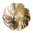 flower blacklip pendants Shell Pendant
