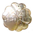 black lip 5 heart Shell Pendant