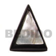 hammershell triangle w/ thick Shell Pendant