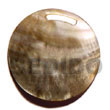 round blacklip 40mm pendants Shell Pendant