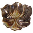 blacklip rose carving 40mm Shell Pendant