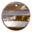 round hammershell and brownlip Shell Pendant