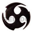 celtic horn 40mm pendants