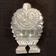 owl MOP carving 40mm Shell Pendant