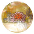 round 40mm MOP w/ Hand Painted Pendant