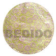 round 40mm light green Hand Painted Pendant