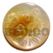 35mm MOP w/ carving Shell Pendant