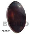 oblong blackpin pendant Shell Pendant