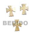 Natural MOP dangling cross pendant Shell Pendant