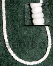 grinded white puka shell Puka Shell Beads