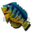 fish handpainted wooden Fridge Magnets