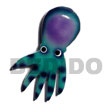 octopus handpainted wooden Fridge Magnets