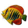 fish handpainted wooden Fridge Magnets