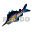 fish handpainted wooden refrigerator Fridge Magnets