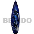 surfboard handpainted wooden Fridge Magnets